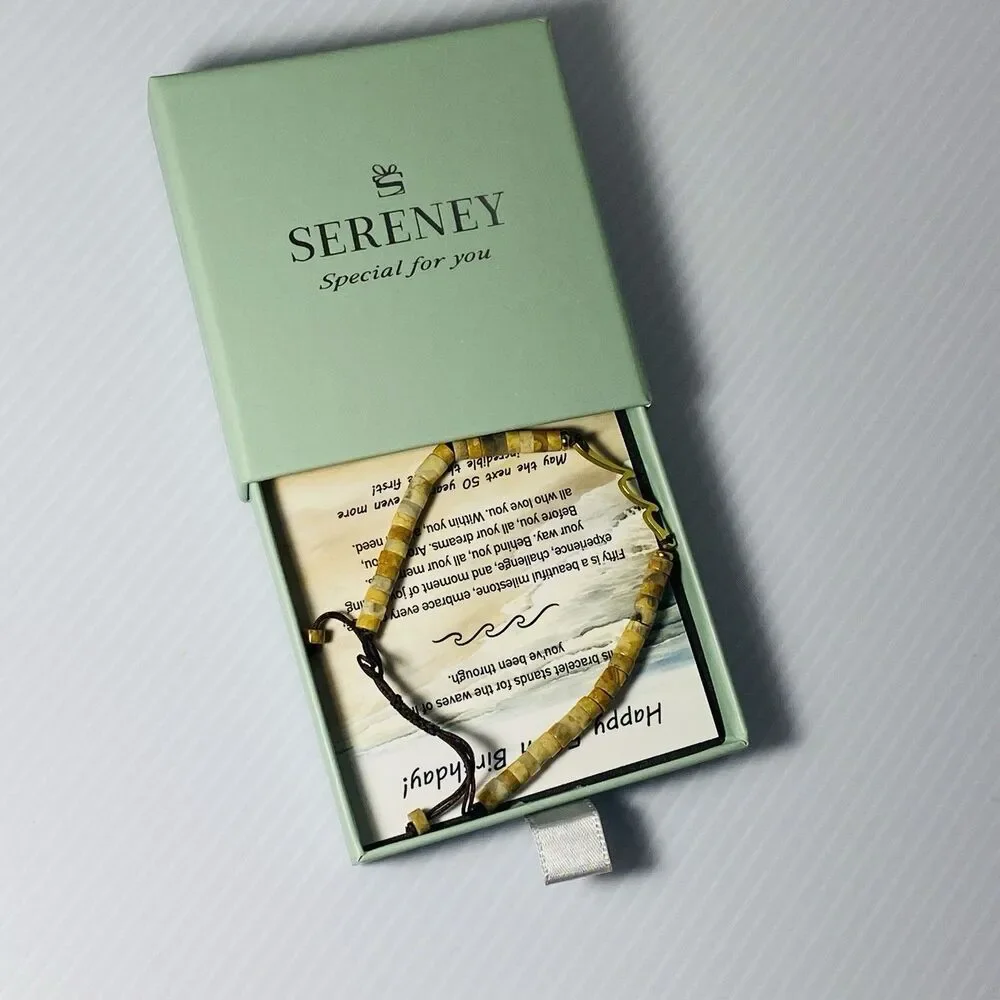 Sereney 50th Happy Birthday Gifts for Girls, Handmade...